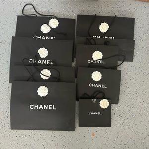 Chanel Shopping Bags (8 assorted sizes)